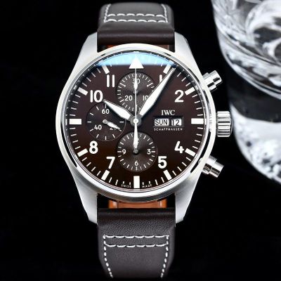 TW Factory IWC Pilot Series IW378003 Silver Steel Case Diameter 43mm Watch